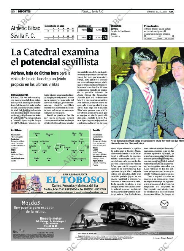 ABC SEVILLA 26-11-2006 página 112