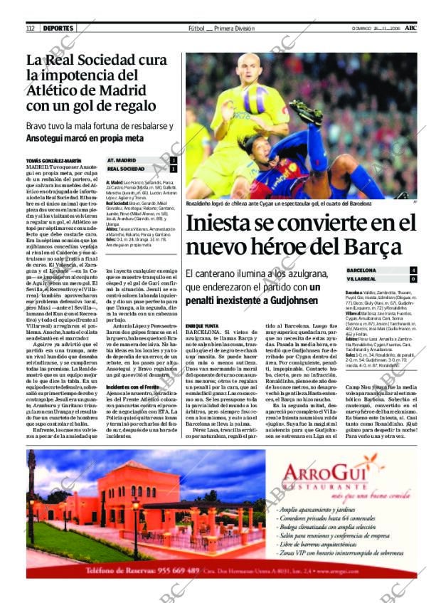 ABC SEVILLA 26-11-2006 página 114