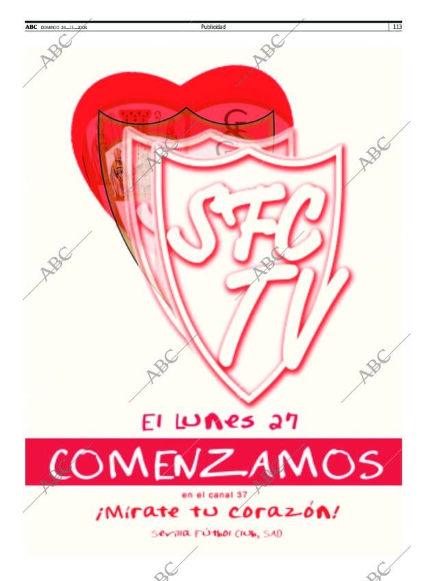 ABC SEVILLA 26-11-2006 página 115