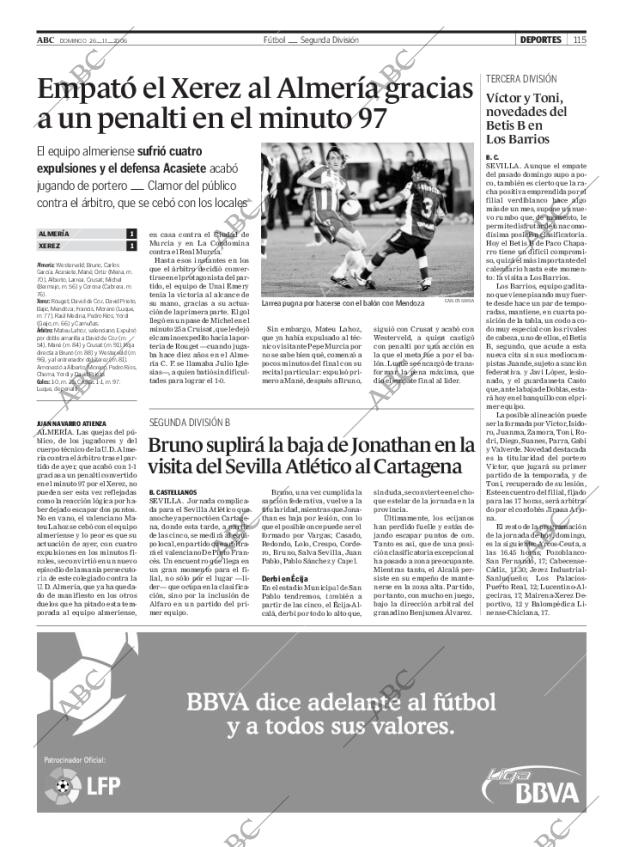 ABC SEVILLA 26-11-2006 página 117