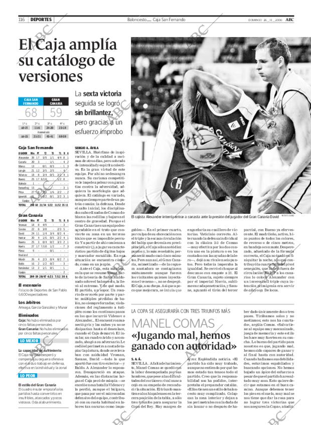 ABC SEVILLA 26-11-2006 página 118