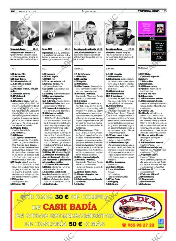 ABC SEVILLA 26-11-2006 página 127