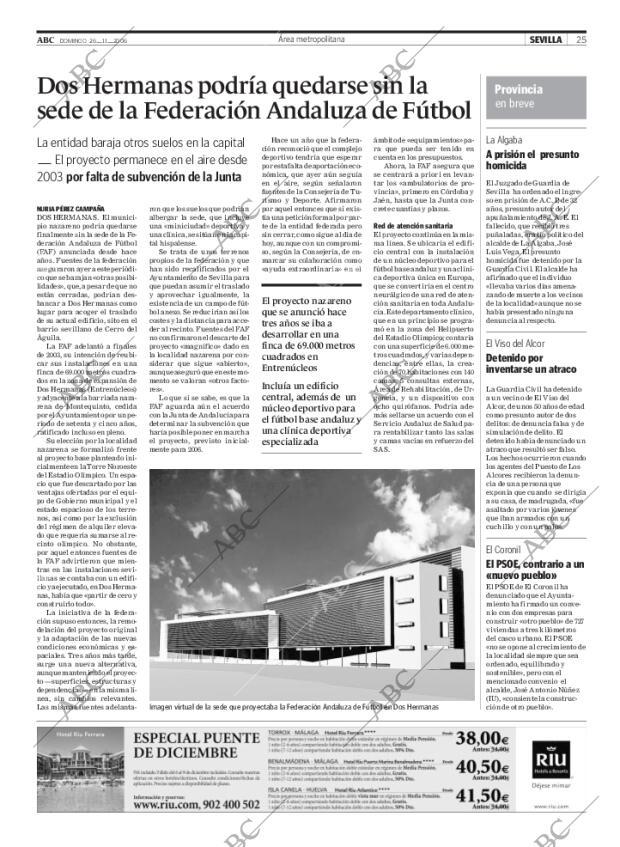 ABC SEVILLA 26-11-2006 página 27