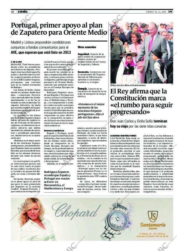 ABC SEVILLA 26-11-2006 página 50
