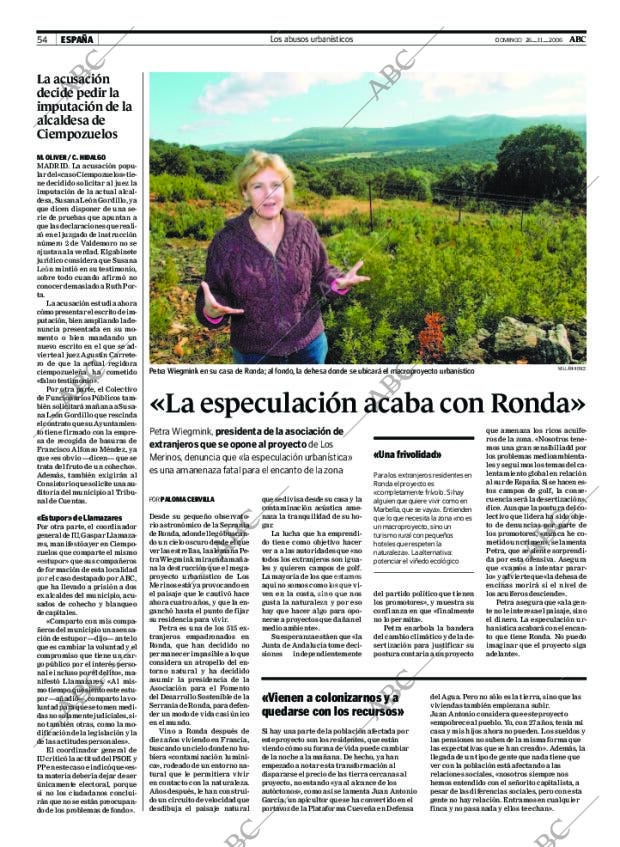 ABC SEVILLA 26-11-2006 página 56