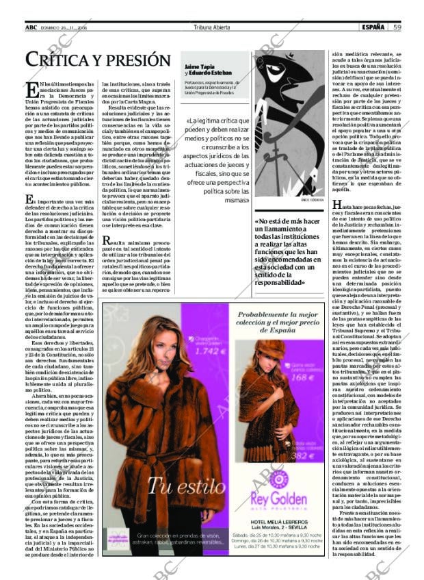 ABC SEVILLA 26-11-2006 página 61