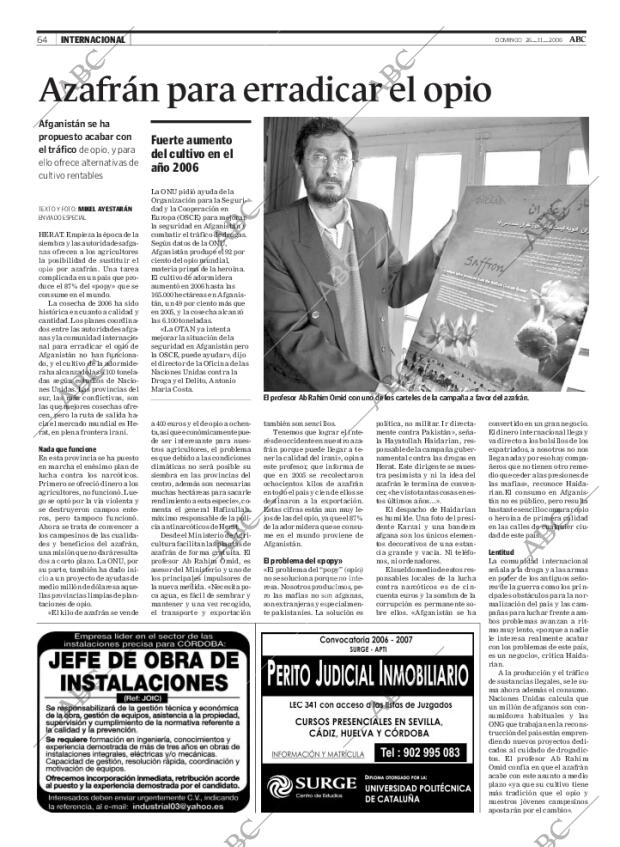 ABC SEVILLA 26-11-2006 página 66