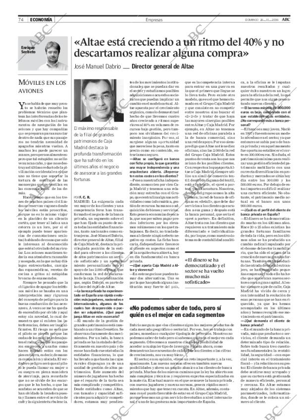 ABC SEVILLA 26-11-2006 página 76