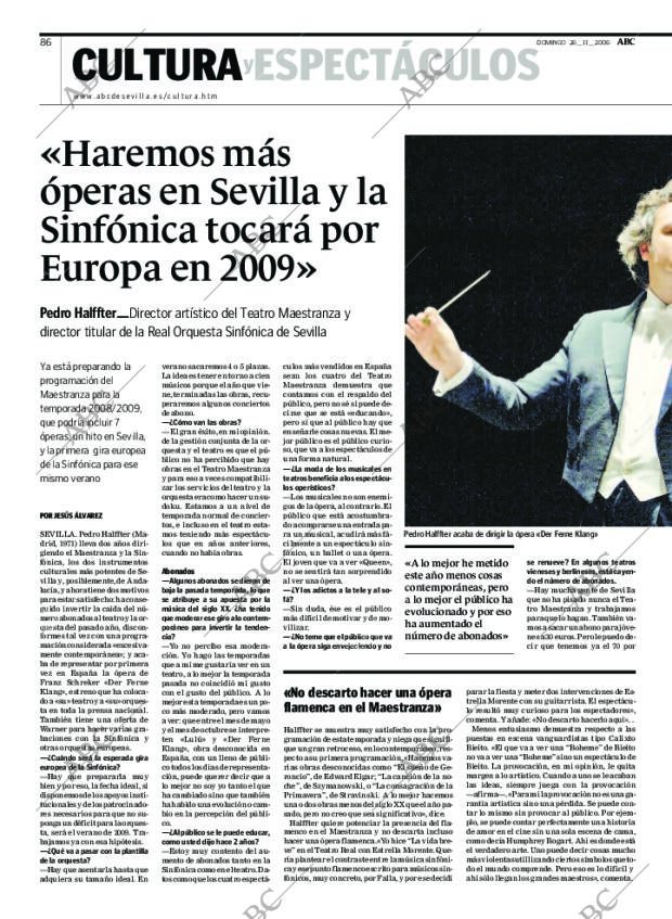 ABC SEVILLA 26-11-2006 página 88