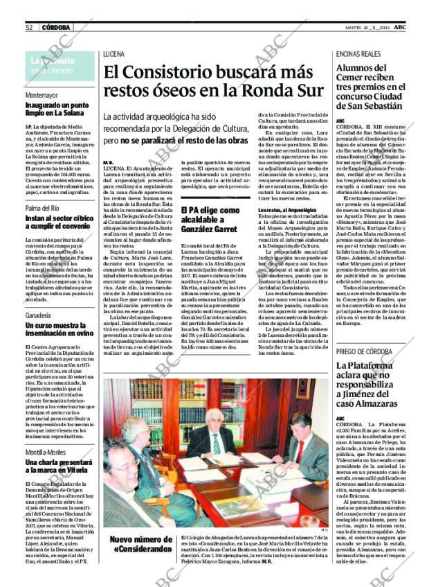 ABC CORDOBA 28-11-2006 página 52