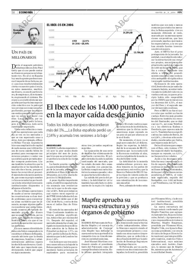 ABC CORDOBA 28-11-2006 página 58