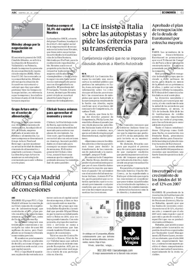 ABC CORDOBA 28-11-2006 página 61