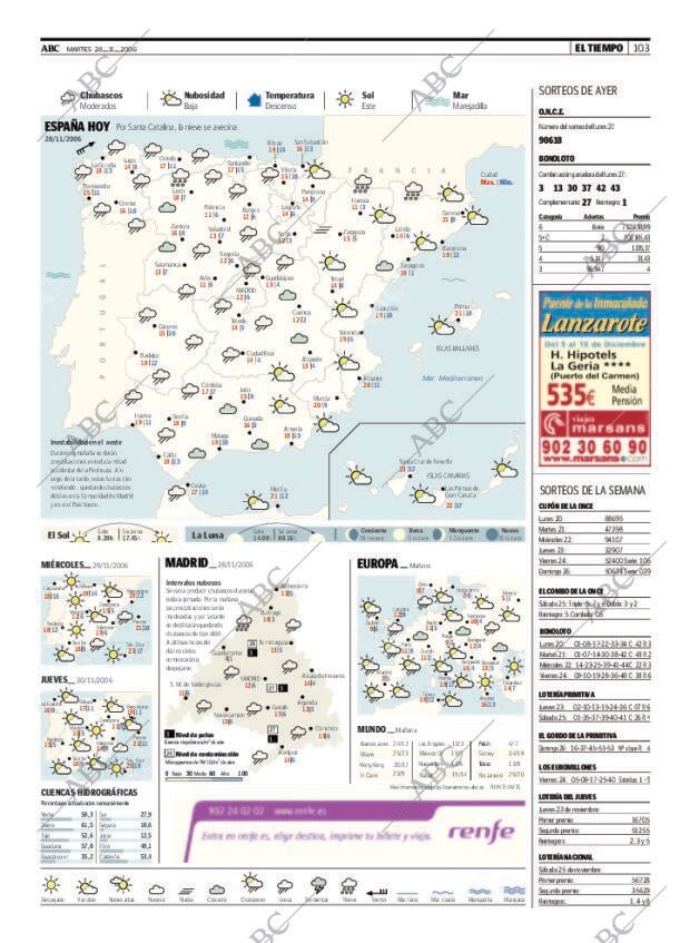 ABC MADRID 28-11-2006 página 103