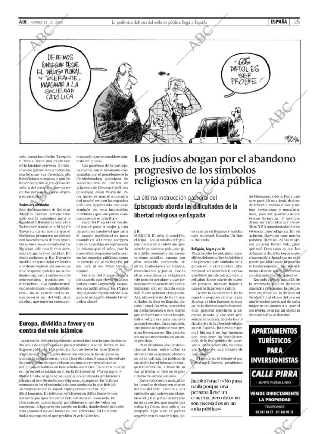 ABC MADRID 28-11-2006 página 25