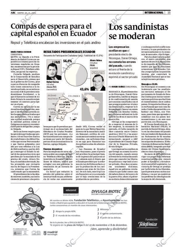 ABC MADRID 28-11-2006 página 35