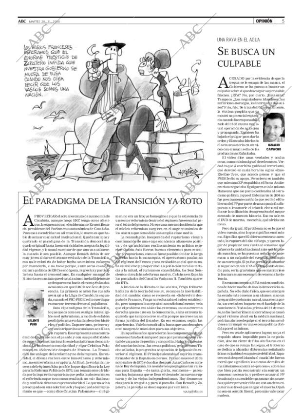 ABC MADRID 28-11-2006 página 5