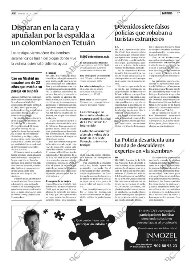 ABC MADRID 28-11-2006 página 57
