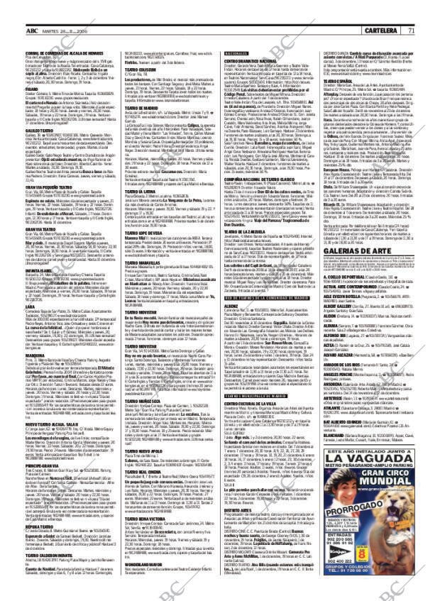 ABC MADRID 28-11-2006 página 71