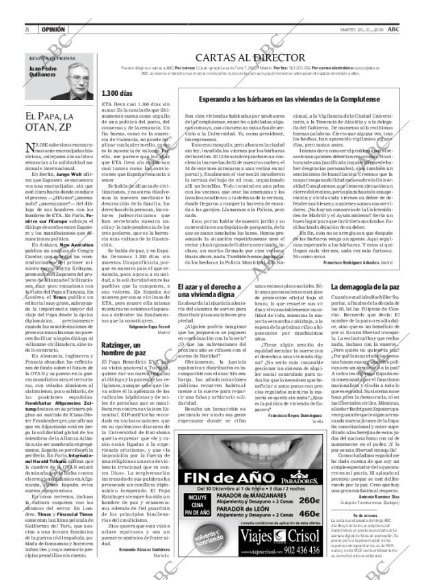 ABC MADRID 28-11-2006 página 8