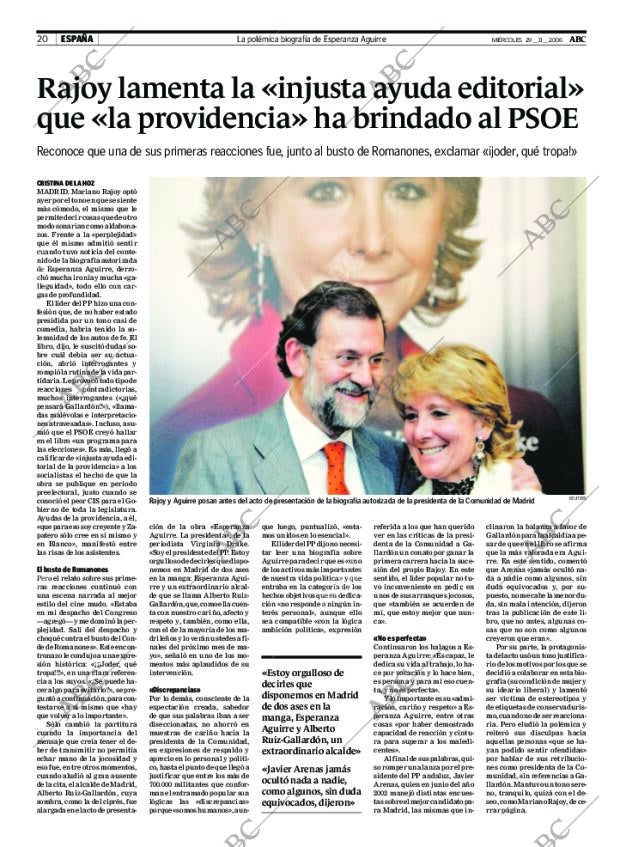 ABC CORDOBA 29-11-2006 página 20