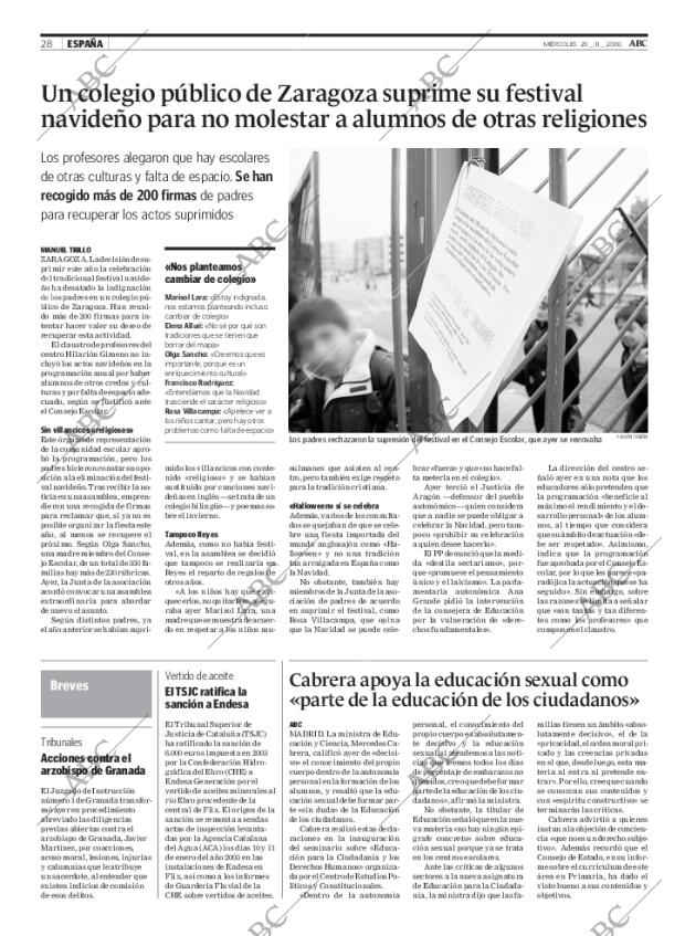 ABC CORDOBA 29-11-2006 página 28