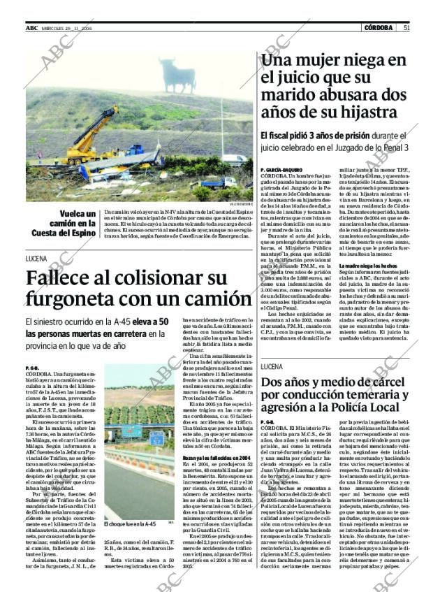 ABC CORDOBA 29-11-2006 página 51