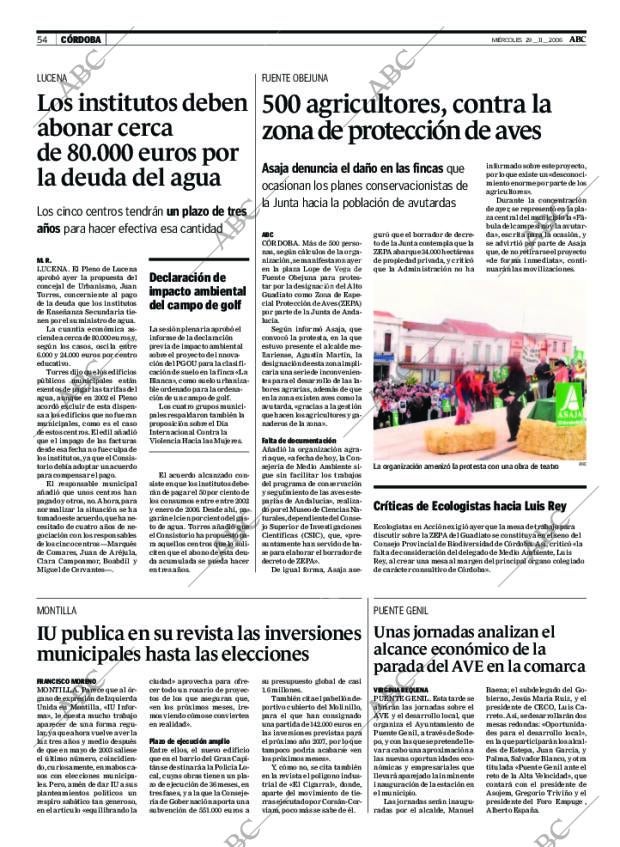 ABC CORDOBA 29-11-2006 página 54
