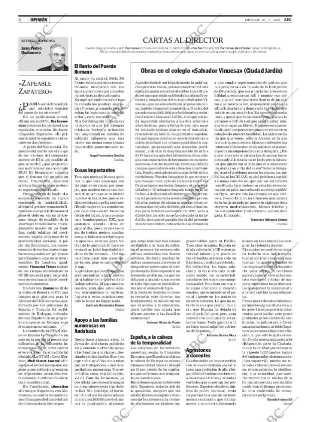 ABC CORDOBA 29-11-2006 página 8