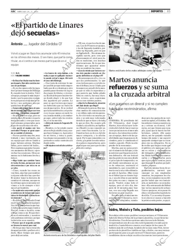 ABC CORDOBA 29-11-2006 página 85