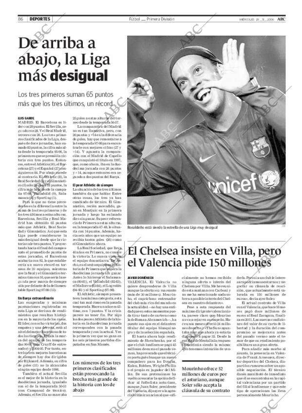 ABC CORDOBA 29-11-2006 página 86