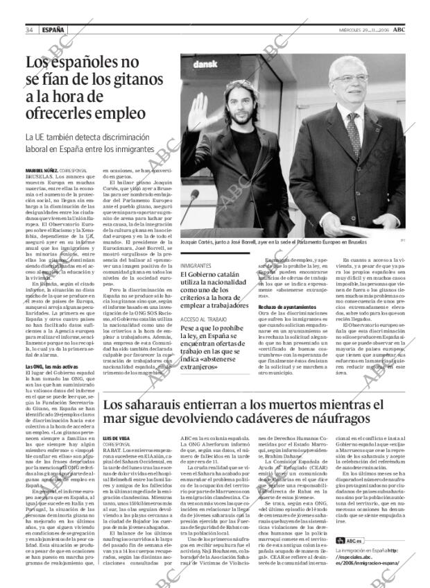 ABC MADRID 29-11-2006 página 34
