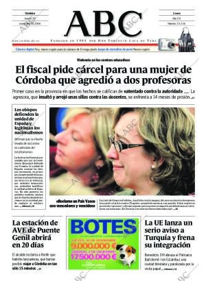 ABC CORDOBA 30-11-2006 página 1