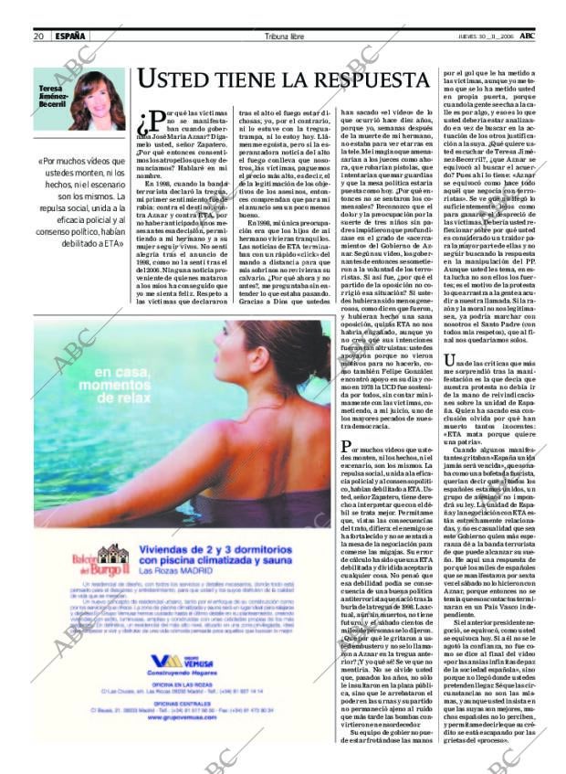 ABC CORDOBA 30-11-2006 página 20