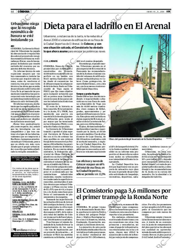 ABC CORDOBA 30-11-2006 página 44