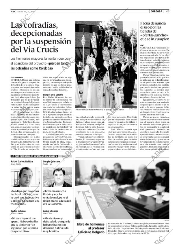ABC CORDOBA 30-11-2006 página 45