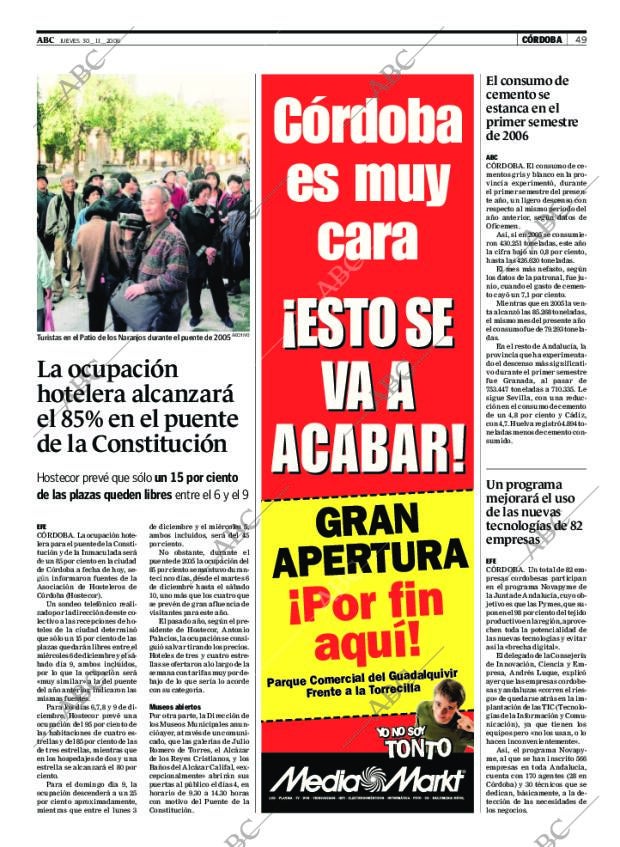 ABC CORDOBA 30-11-2006 página 49