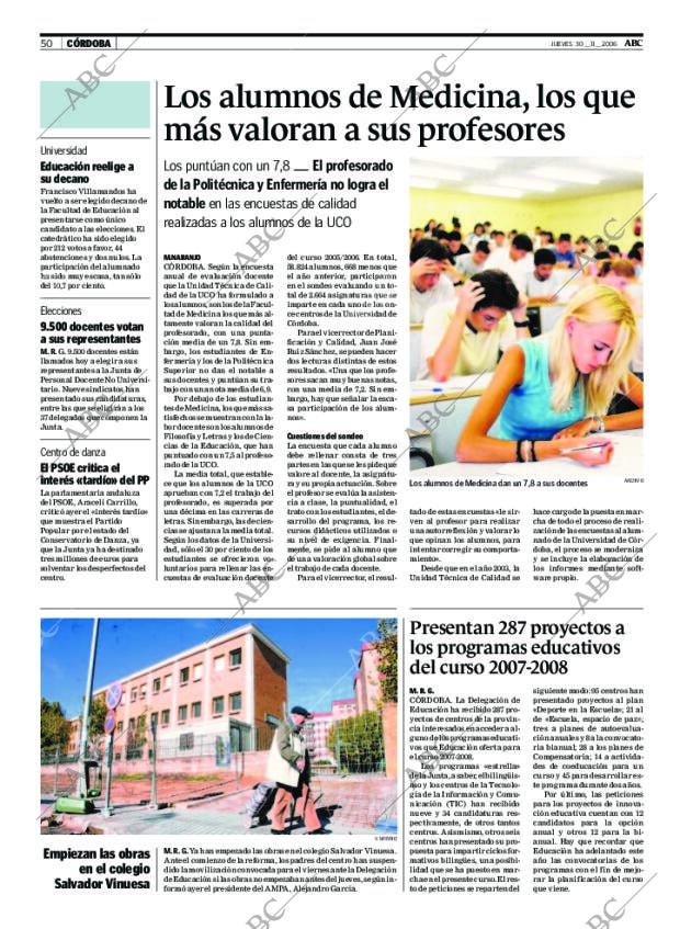 ABC CORDOBA 30-11-2006 página 50