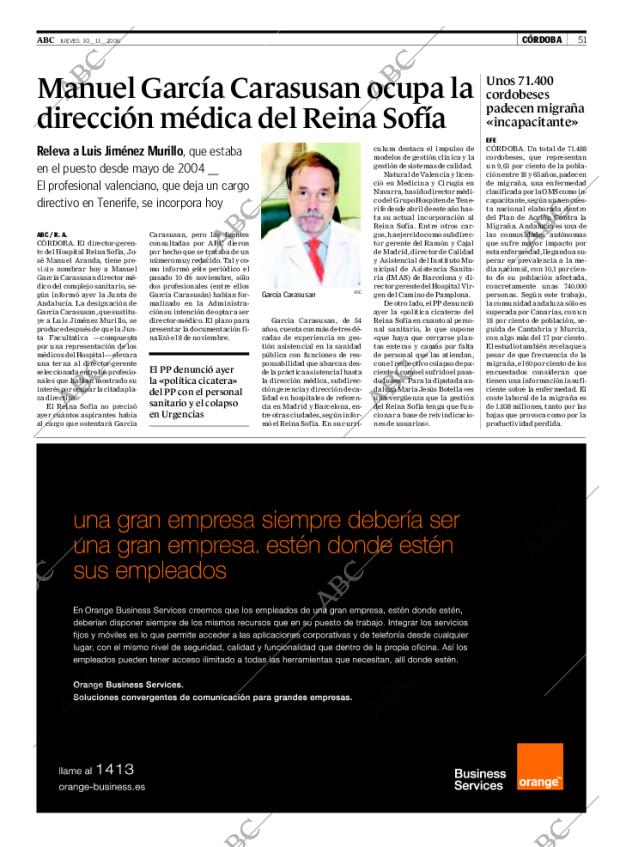 ABC CORDOBA 30-11-2006 página 51