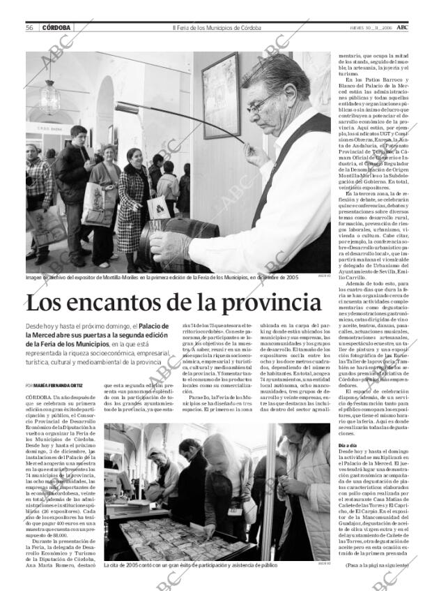 ABC CORDOBA 30-11-2006 página 56