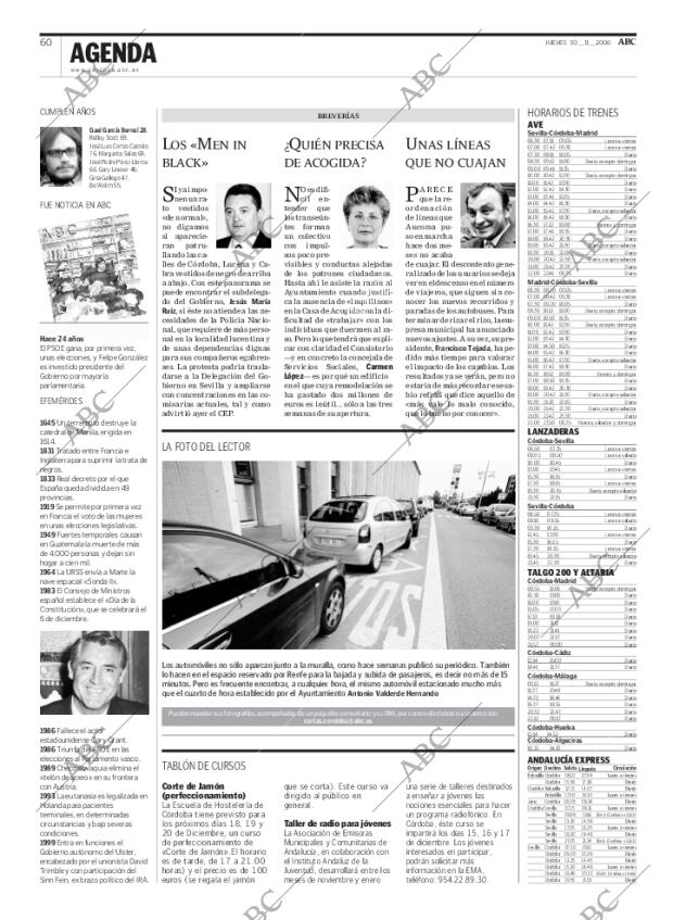 ABC CORDOBA 30-11-2006 página 60