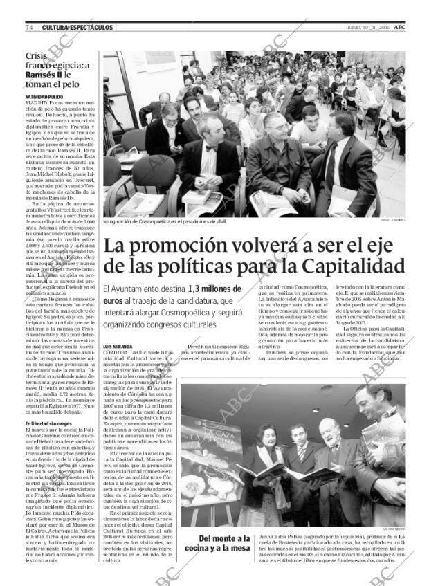 ABC CORDOBA 30-11-2006 página 74