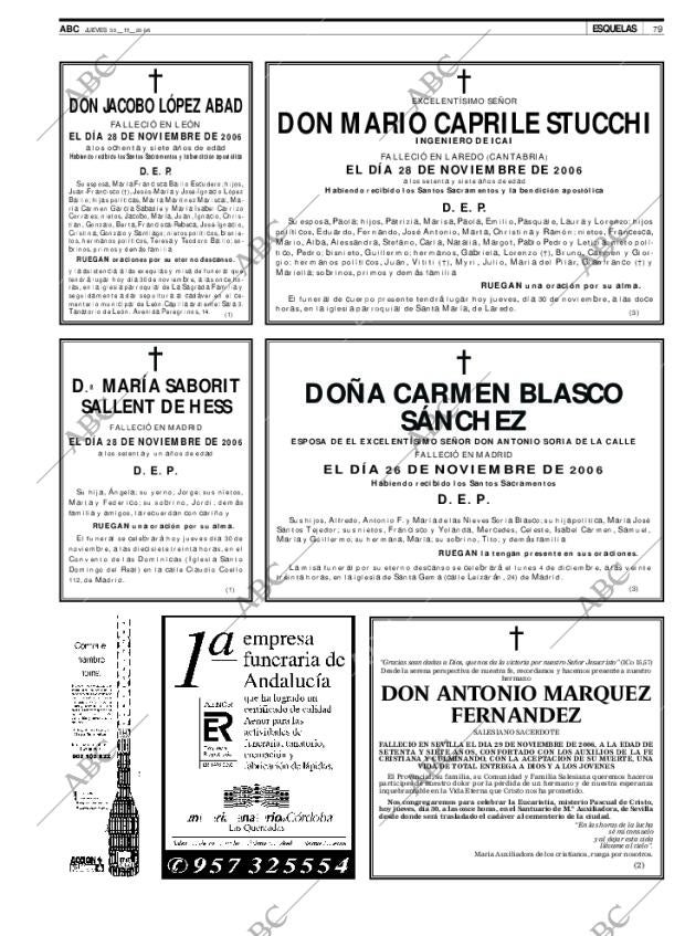 ABC CORDOBA 30-11-2006 página 79