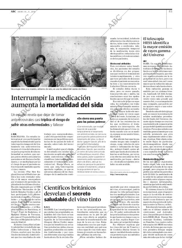 ABC CORDOBA 30-11-2006 página 83