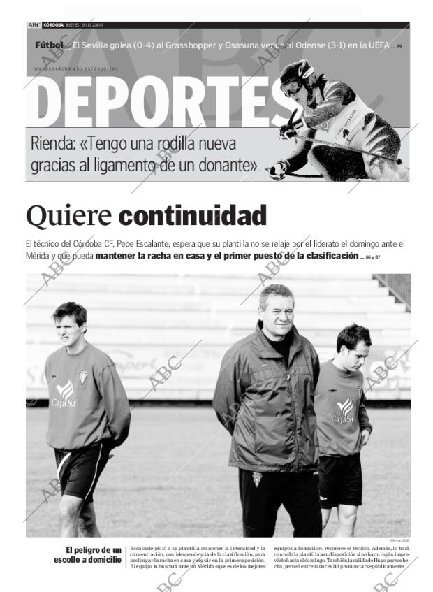 ABC CORDOBA 30-11-2006 página 85
