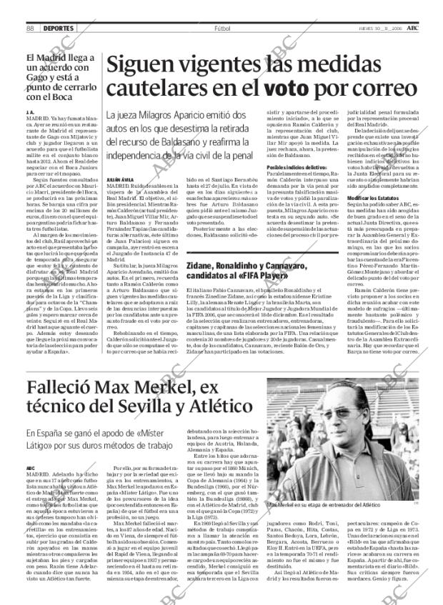 ABC CORDOBA 30-11-2006 página 88