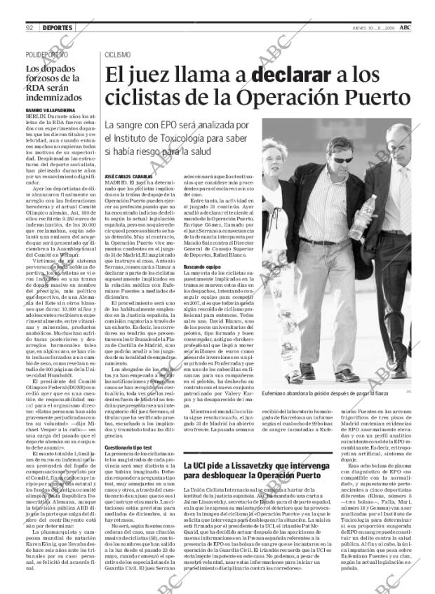 ABC CORDOBA 30-11-2006 página 92