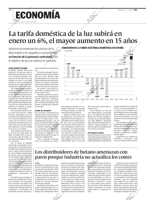 ABC MADRID 30-11-2006 página 46
