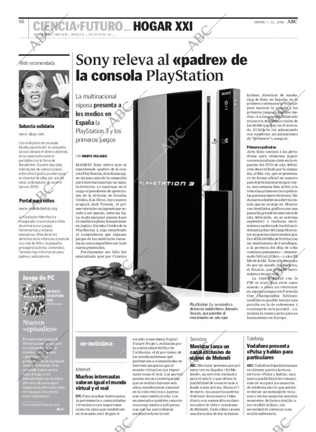 ABC MADRID 01-12-2006 página 98