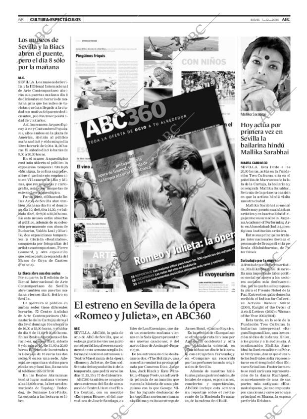 ABC SEVILLA 07-12-2006 página 68