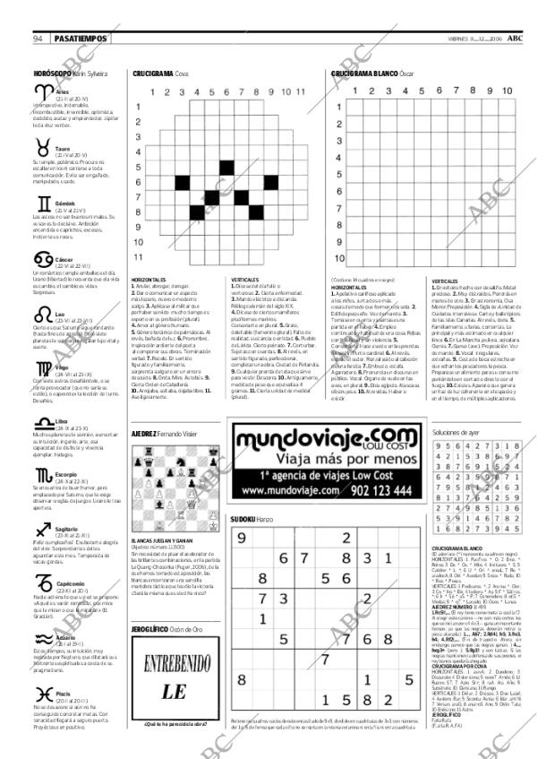 ABC MADRID 08-12-2006 página 94